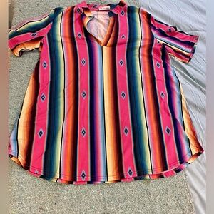 Southern Stitch Southwestern Women's Top